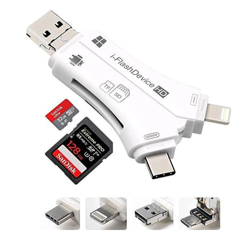 Image of CoreParts MMUSB-UNI-ADAPTER USB flash drive White