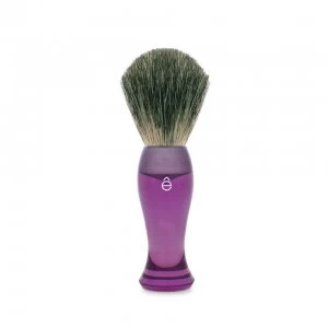Image of eShave Finest Badger Hair Shaving Brush Long Handle - Purple