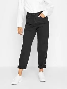 Image of PixieGirl Petite Mom Jean Black 27" - Black, Size 8, Women