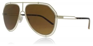 Image of Dolce & Gabbana DG2176 Sunglasses Pale Gold 488/73 59mm