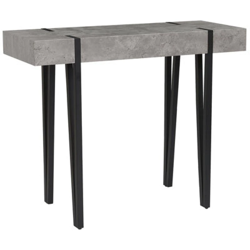 Image of Beliani Console Table Adena Grey Concrete Effect