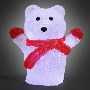 Image of LED Christmas Figure Acryl Polar Bear