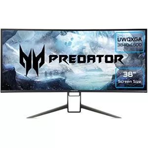 Image of Acer Predator 38" X38P Quad HD IPS Ultra Wide Curved LED Gaming Monitor