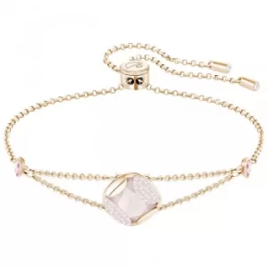 Image of Ladies Swarovski Rose Gold Plated Heap Bracelet