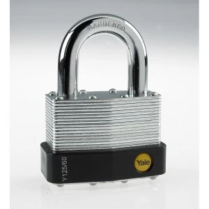 Image of Yale Laminated Open Shackle Padlock 60mm