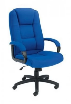 Image of Keno Executive Fabric Chair Royal Blue