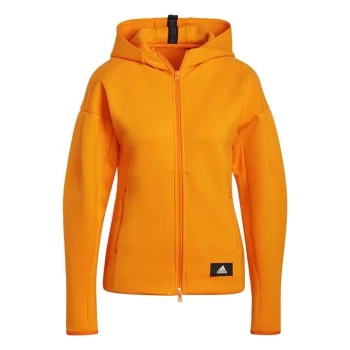 Image of adidas Sportswear Mission Victory Full-Zip Hoodie - Bright Orange