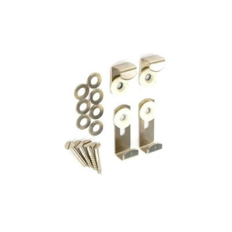 Image of Securit Mirror Brackets Set Nickel (One Size)