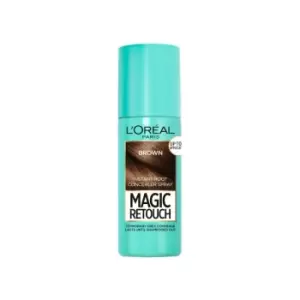 Image of L'Or&amp;eacute;al Magic Retouch Brown Instant Root Concealer Spray 75ml