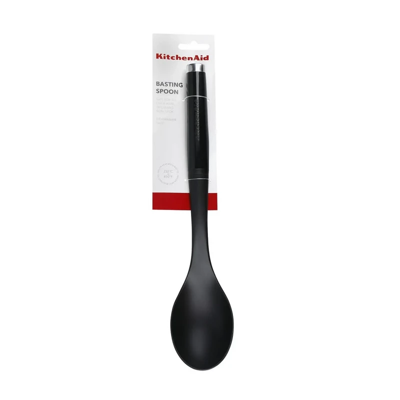 Image of KitchenAid KitchenAid Classic Plastic Basting Spoon - Black