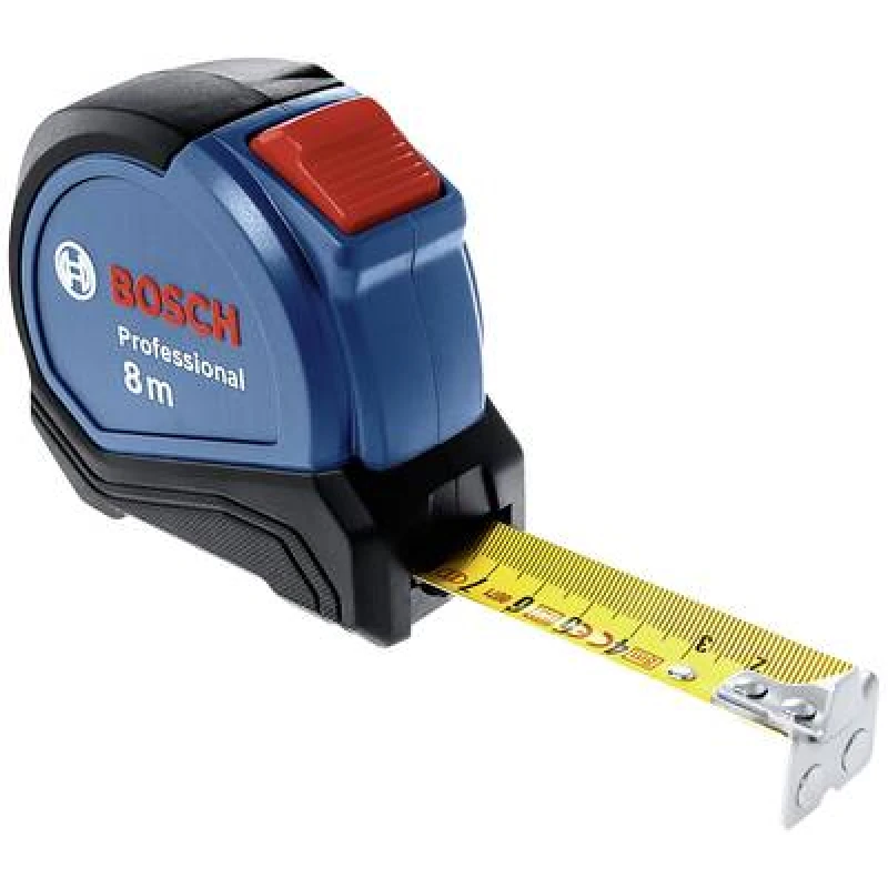 Image of Bosch Professional Bosch Professional Massband 8m Autolock 1.600.A01.V3S Tape measure 8m Nylon, Plastic 1.600.A01.V3S