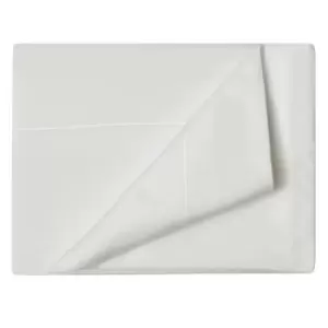 Image of Belledorm Premium Blend 500 Thread Count Flat Sheet (Double) (Ivory)