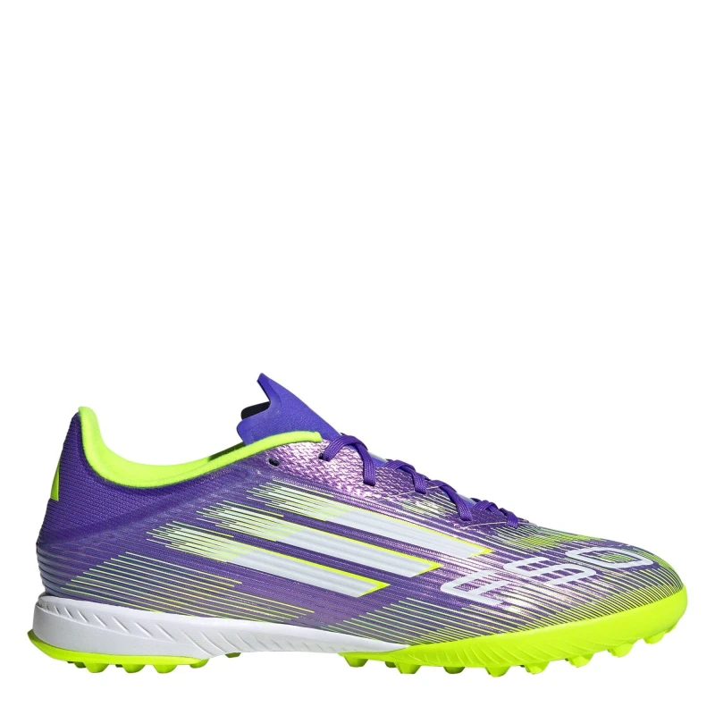 Image of adidas F50 League Adults Astro Turf Football Boots Purple/White male 8 (42)
