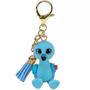 Image of William the Flamingo Mini Boo Key Clip