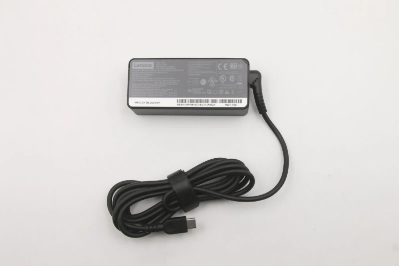 Image of Lenovo 5A10W86243 power adapter/inverter Indoor 45 W Black