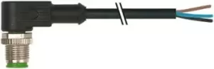 Image of Murrelektronik Limited, 7000 Series, 90 Male M12 Industrial Automation Cable Assembly, 4 Core 5m Cable