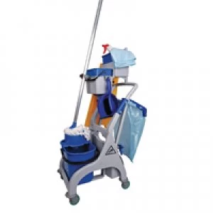 Image of Robert Scott Socket Mop Quick response Trolley Bucket and Wringer MWVS3B01L