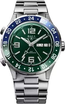 Image of Ball Watch Company Roadmaster Marine GMT Limited Edition - Green