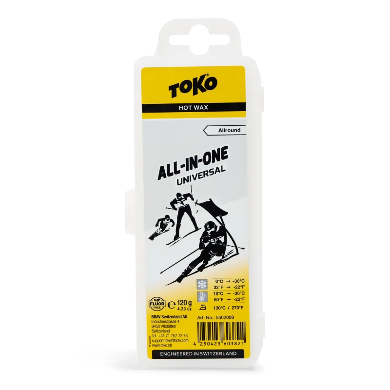 Image of Toko All-in-One Hot Wax White unisex One Size