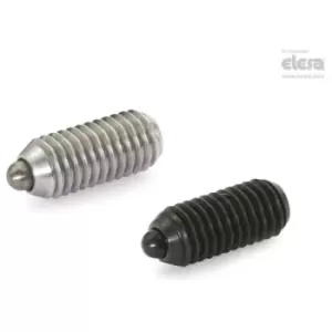 Image of Elesa - Bolt spring plunger-GN 615.4-M12-B