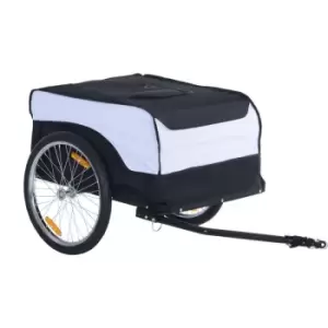 Image of Homcom - PAWHUT Folding Bicycle Cargo Trailer Shop Luggage Storage Utility Hitch Cover