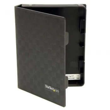 Image of StarTech 2.5" Anti Static Hard Drive Protector Case Black 3pk