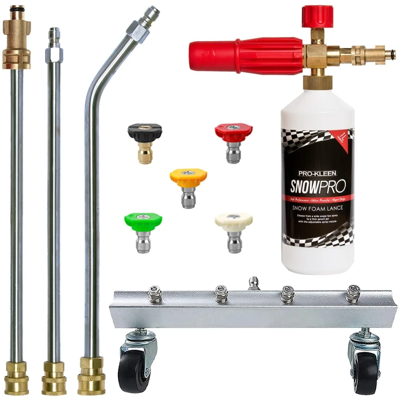 Image of ProKleen Chassis Cleaner & Snow Foam Lance - Bosch Compatible Metallic Silver