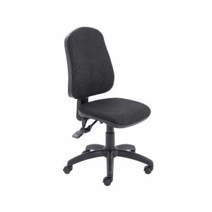 Image of TC Office Calypso High Back Three Lever Operator Chair, Charcoal