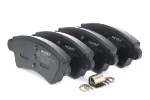 Image of RIDEX Brake pad set 402B0699 Brake pads,Brake pad set, disc brake PEUGEOT,CITROEN,206 Schragheck (2A/C),206 CC (2D),306 Schragheck (7A, 7C, N3, N5)