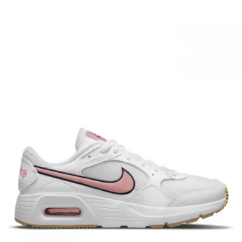 Image of Nike Air Max SC Junior Girls Trainers - Grey/Pink/White