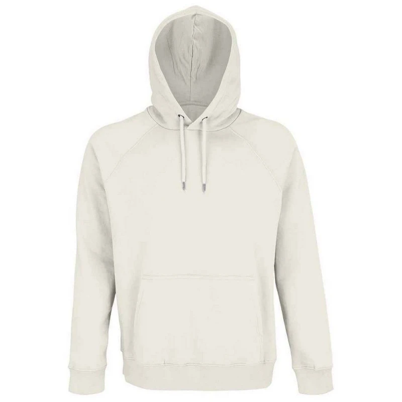 Image of SOL'S Mens Stellar Hoodie in Off-White Size: XS Off-White Male XS