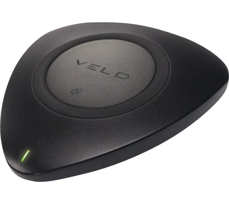 Image of VELD VW10YB Qi Wireless Fast Charging Pad, Black 5014117970502