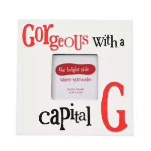 Image of Brightside Gorgeous Photo Frame 6" x 4"