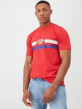 Image of Ellesse Lori T-Shirt - Red