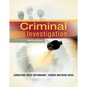 Image of Criminal Investigation by Karen Hess, Christine M. H. Orthmann (Hardback, 2012)