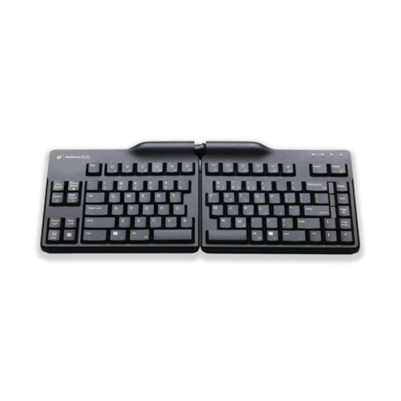 Image of Bakkerelkhuizen Goldtouch Elite Ergonomic Split Keyboard Wired Black BNEGTEBUK