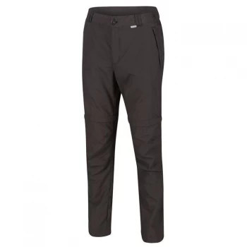Image of Regatta Leesville II Zip Off Walking Trousers(Regular Leg - Hawthorn