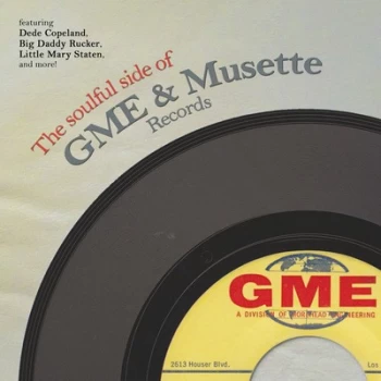 Image of The Soulful Side of GME & Musette Records by Various Artists Vinyl Album