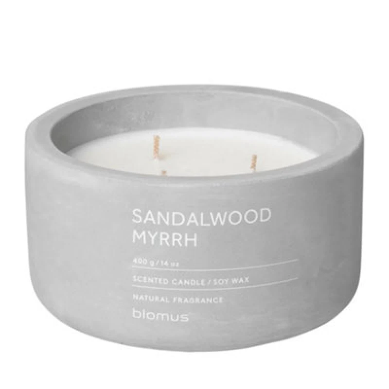 Image of Blomus Fraga Sandalwood Myrrh Scented Candle L - Micro Chip