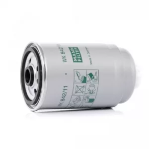Image of MANN-FILTER Fuel Filter AUDI,VW,SKODA WK 842/11 XF5Z9155AA