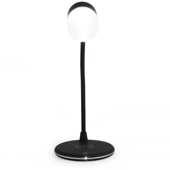 Image of 3 In 1 LED Lamp Speaker - Black