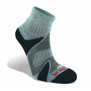Image of Bridgedale Coolfusion Multisport Mens Sock Black Grey Medium