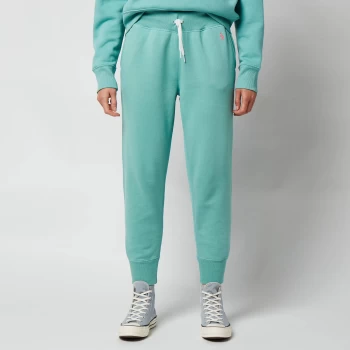 Image of Polo Ralph Lauren Womens Logo Sweatpants - Tiki Green - L