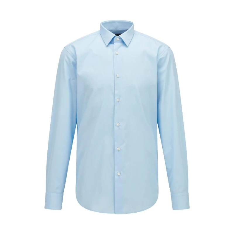 Image of Boss Eliott Shirt Blue male 14.5