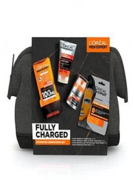 Image of LOreal Paris LOreal Paris Men Expert Fully Charged Washbag 4 Piece Giftset/Set For Him
