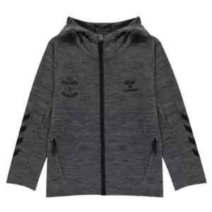 Image of Hummel Southampton FC Zip Hoodie Juniors - Grey
