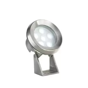 Image of Krypton LED 6 Light Outdoor Floor Light Steel IP65