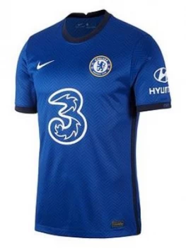 Image of Nike Mens Chelsea 20/21 Home Short Sleeved Stadium Jersey
