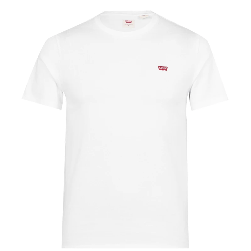 Image of Levis Original T Shirt - White White 2XL