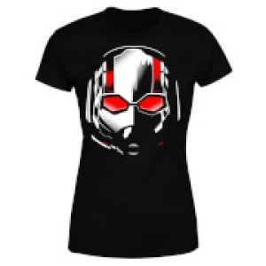Image of Ant-Man And The Wasp Scott Mask Womens T-Shirt - Black - S